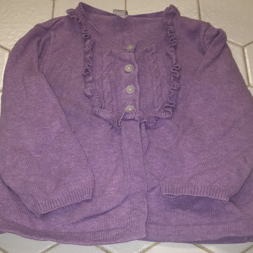 BabyGap Purple Cardigan 18-24 months 3/$10